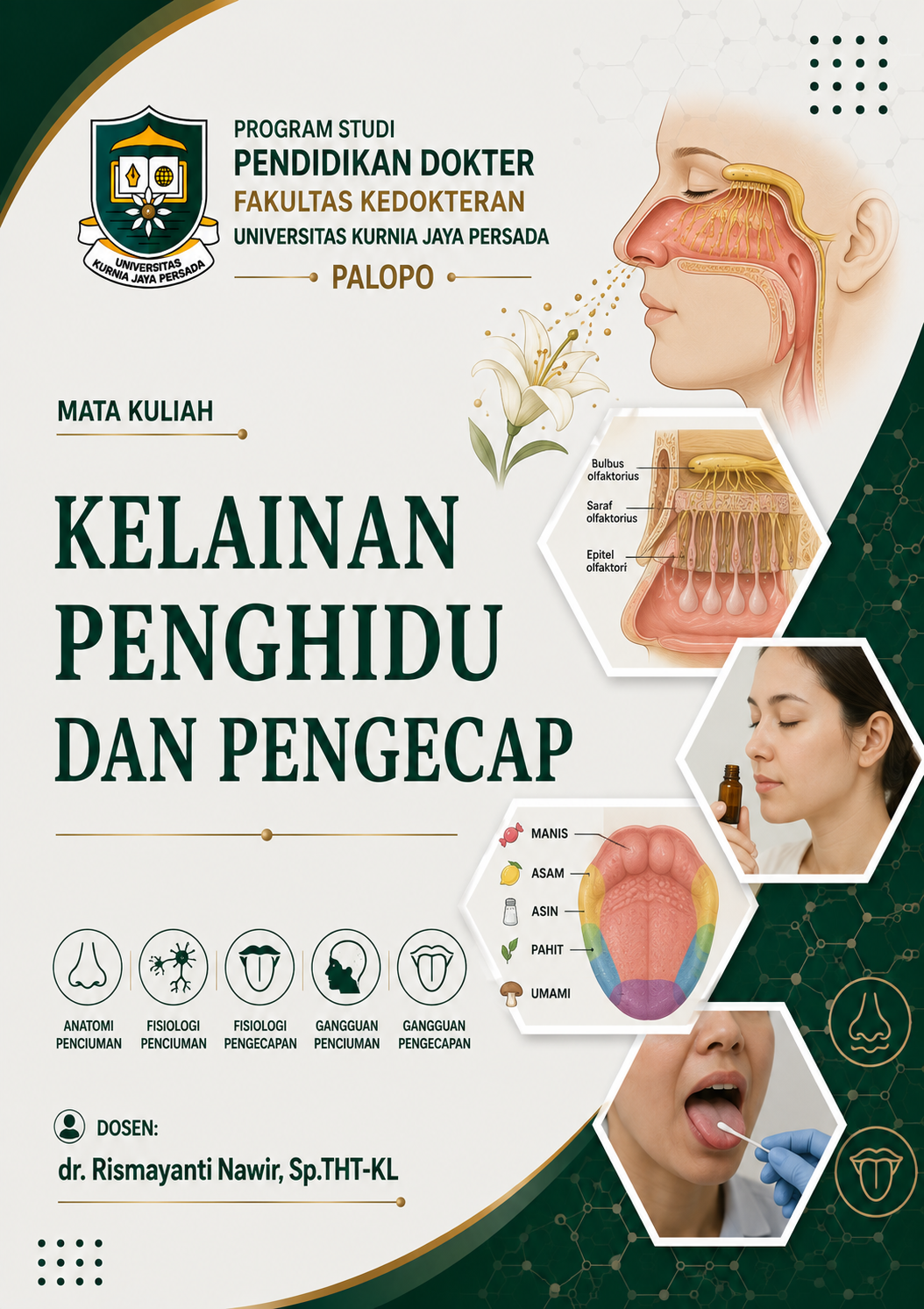 Kelainan penghidu dan pengecap